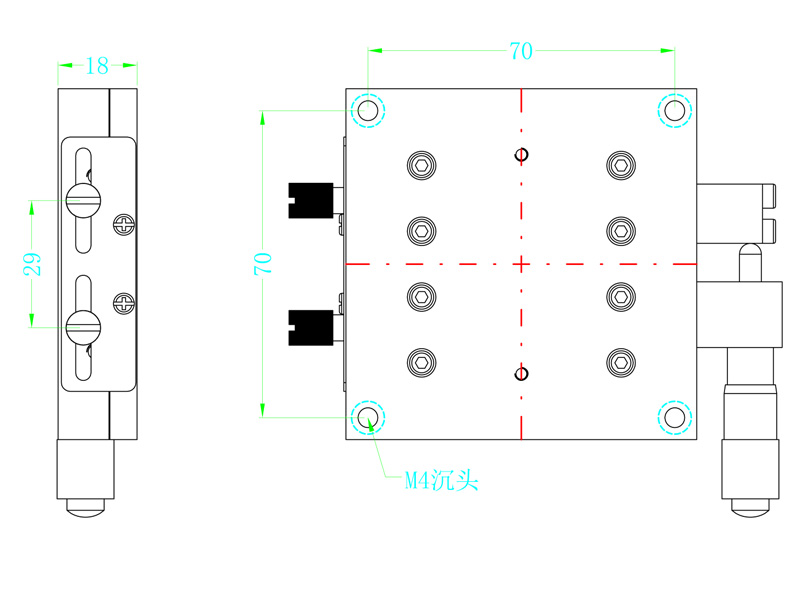 微調(diào)臺KRT-80X80-L